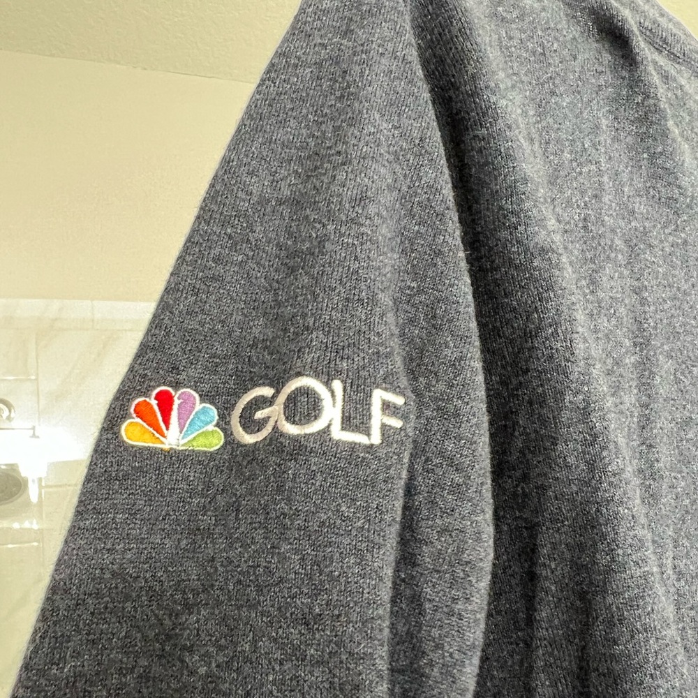 Linksoul Golf Channel Quarter Zip Navy
